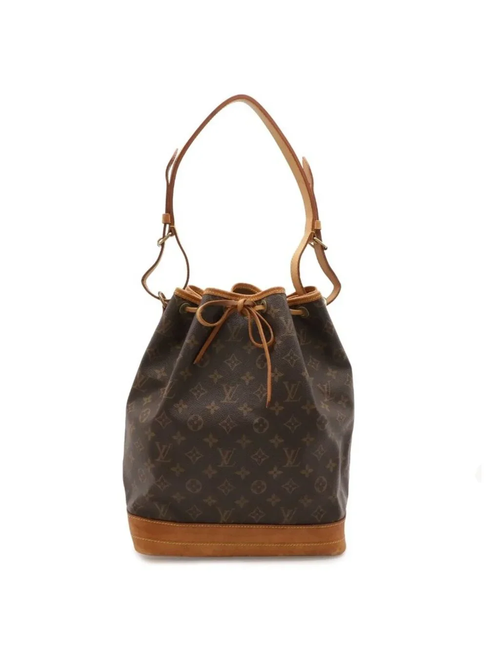 Louis Vuitton Monogram Noe Shoulder Bag Semi Drawstring